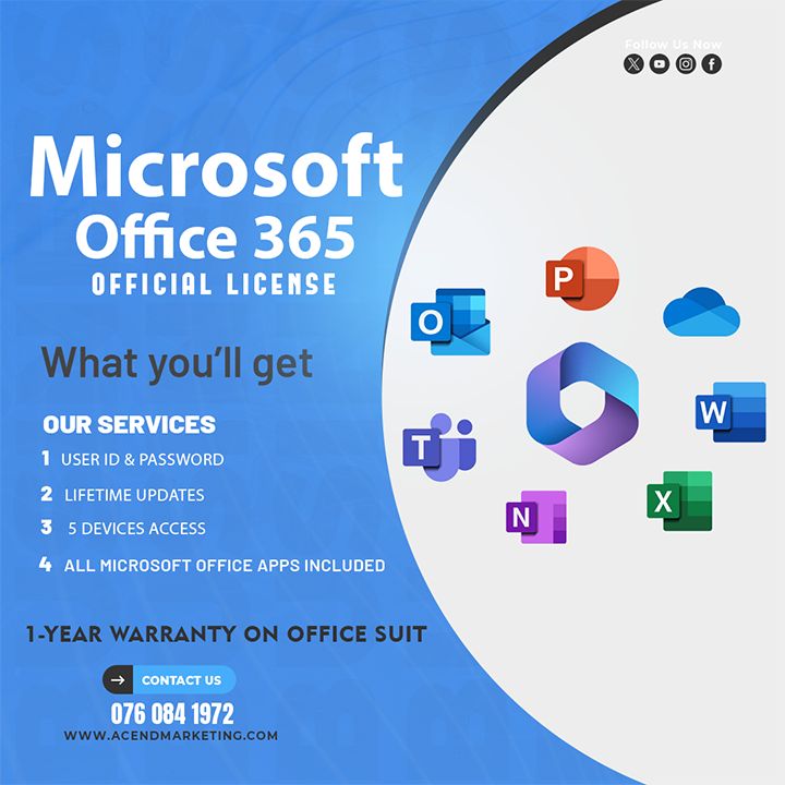 ✨ Microsoft 365 – Lifetime Key